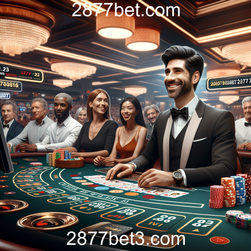 Experiência Imersiva com Cassinos Ao Vivo em 2877bet.com